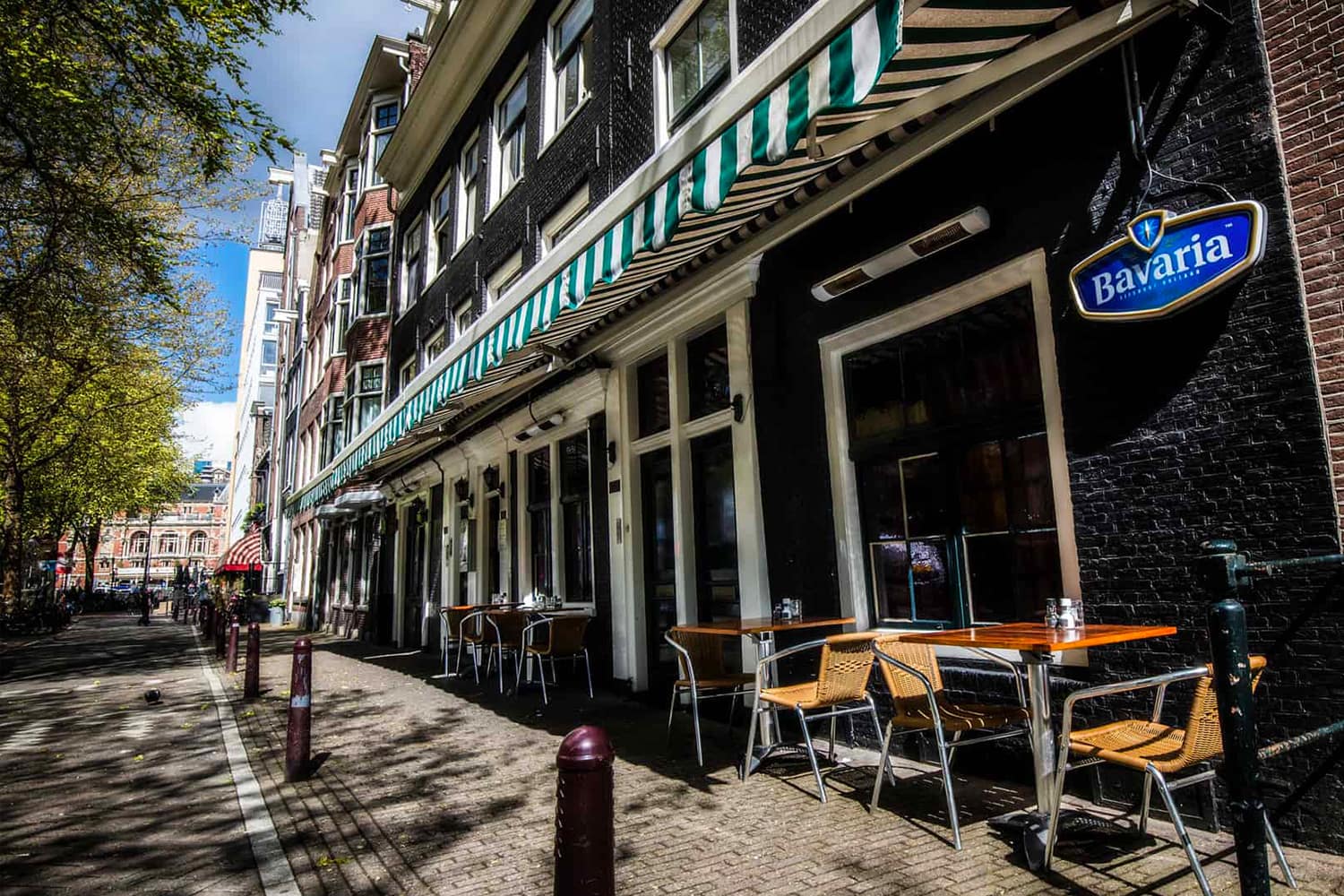 Restaurant Castell, de oude dame op de Lijnbaansgracht